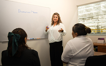 Quality management training for medical device manufacturing team